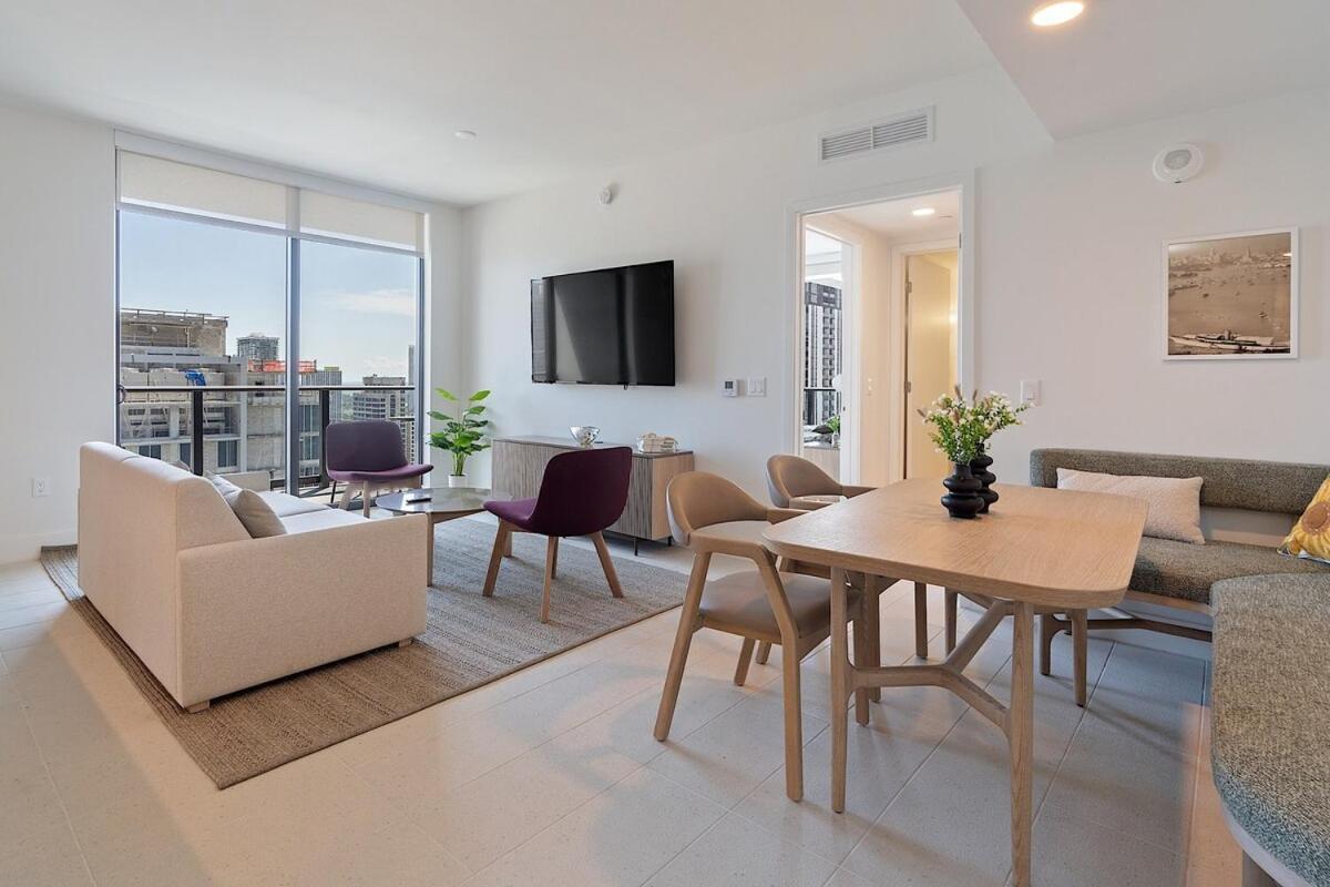 Appartement Corner 2bd With City&water Views&best Sunsets Miami
